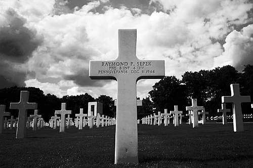 American WW 2 Cemetery in Hamm ( Luxemburg )