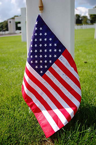 American WW 2 Cemetery in Hamm ( Luxemburg )