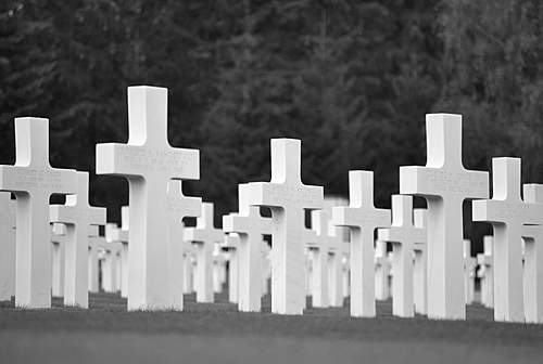 American WW 2 Cemetery in Hamm ( Luxemburg )