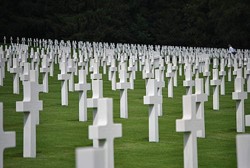 American WW 2 Cemetery in Hamm ( Luxemburg )