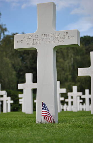 American WW 2 Cemetery in Hamm ( Luxemburg )