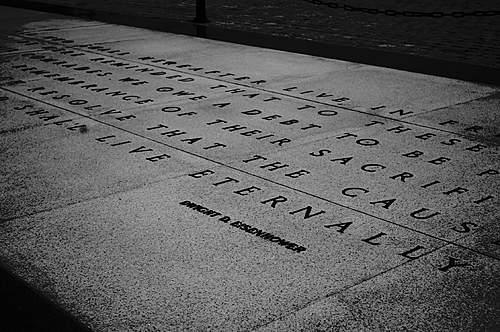 American WW 2 Cemetery in Hamm ( Luxemburg )