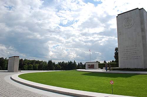 American WW 2 Cemetery in Hamm ( Luxemburg )