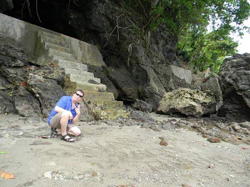 Japanese Gun Emplacement photos,, Indonesia