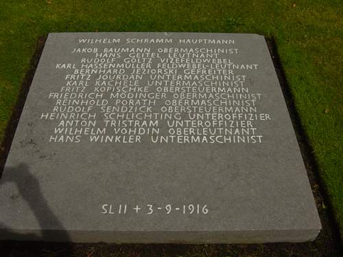 Visiting the German Military Cemetery, UK.