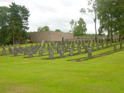 Visiting the German Military Cemetery, UK.