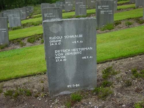 Visiting the German Military Cemetery, UK.