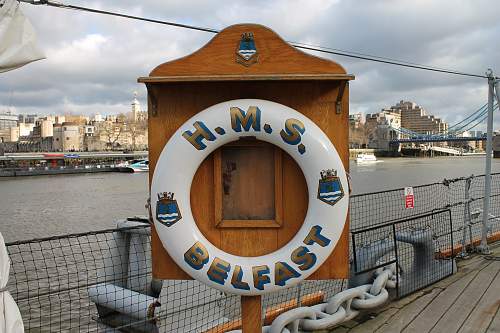 HMS Belfast, London.