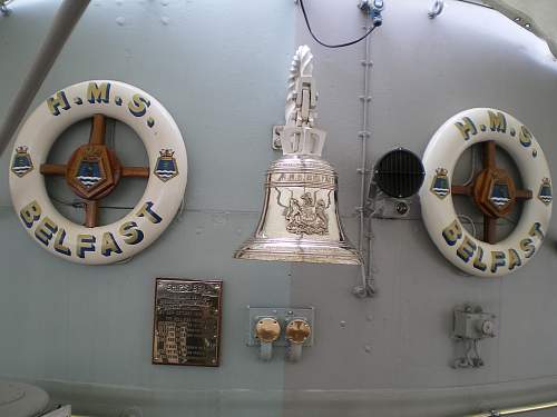 HMS Belfast, London.