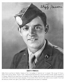 Darrell &quot;Shifty&quot; Powers 506 PIR Easy Company