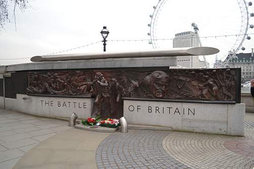 The Battle of Britain Memorial London.