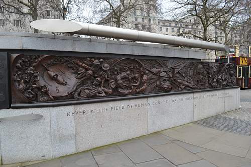 The Battle of Britain Memorial London.