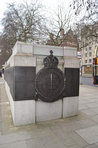 The Battle of Britain Memorial London.