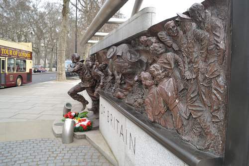 The Battle of Britain Memorial London.