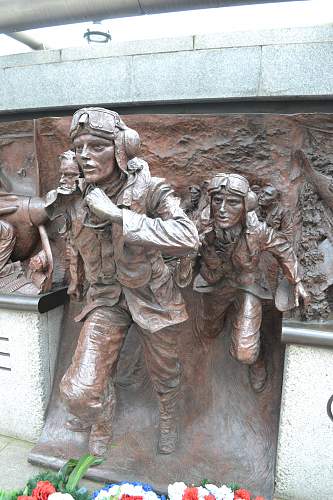 The Battle of Britain Memorial London.