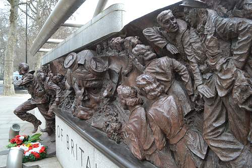 The Battle of Britain Memorial London.