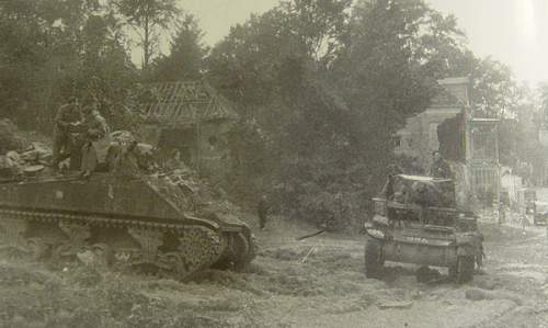 Village of Beek, Holland : then &amp; now