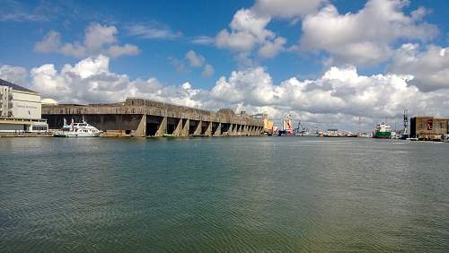 U boat pens Saint Nazaire