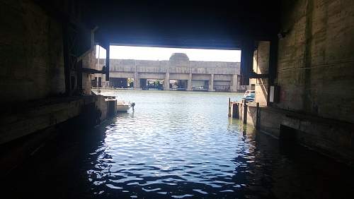 U boat pens Saint Nazaire