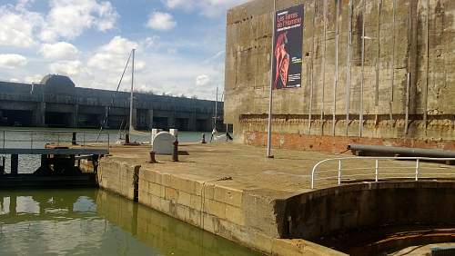 U boat pens Saint Nazaire