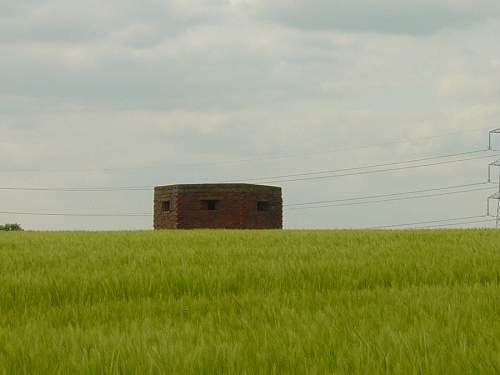 British brick built bunker, circa 1940