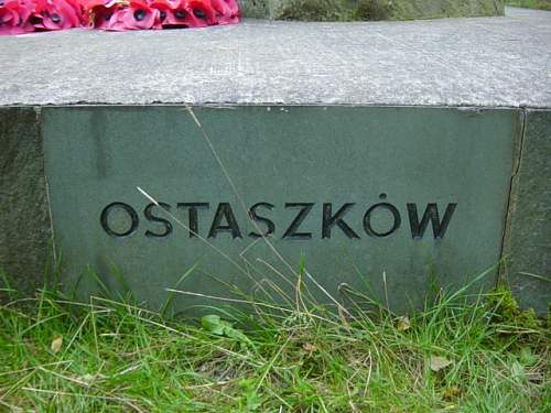Katyn memorial in England