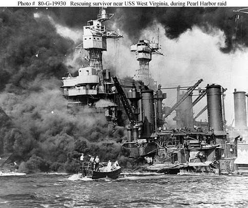 December 7th 1941...72 year anniversary of Pearl Harbor