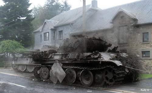 Now &amp; Then.. Ardennes Iconic Image Journey..