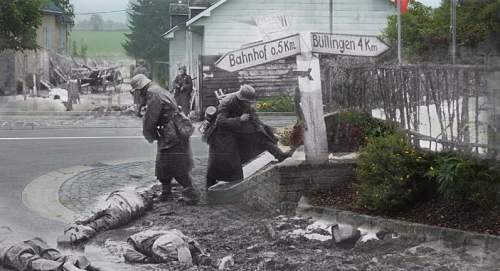 Now &amp; Then.. Ardennes Iconic Image Journey..