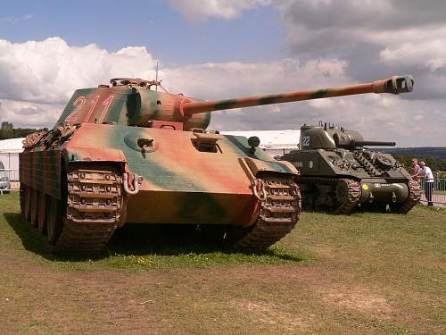 Pics : Panther Ausf. A at the Falaise Gap August 2014.