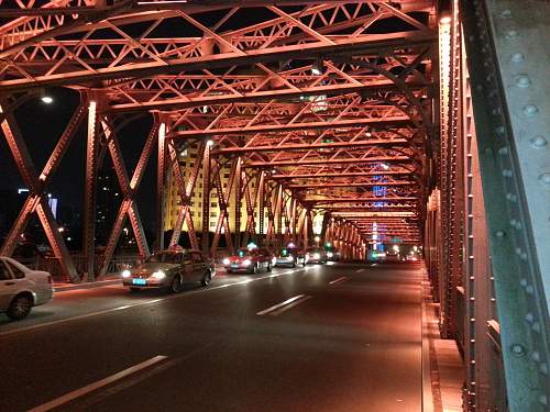 The Waibadu bridge, Shanghai.