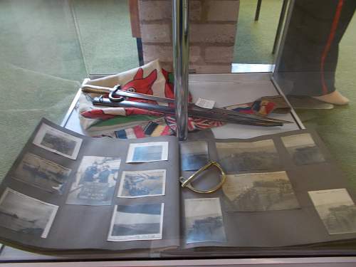 a small section of ww1/ww2 displays in llangollen north wales