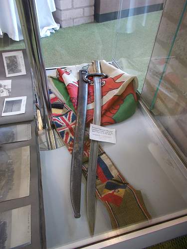 a small section of ww1/ww2 displays in llangollen north wales