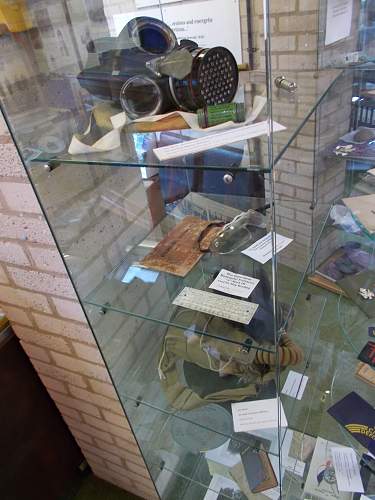 a small section of ww1/ww2 displays in llangollen north wales