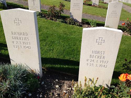 Portland Royal Navy Cemetery. German Graves