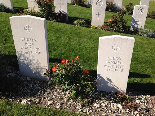 Portland Royal Navy Cemetery. German Graves