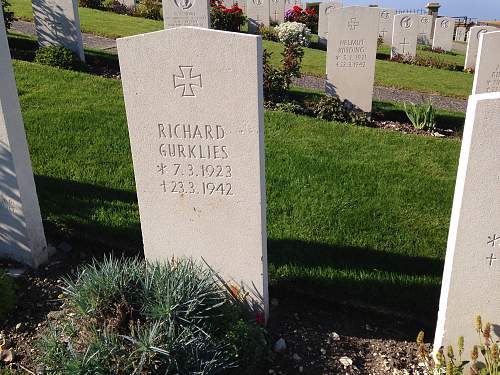 Portland Royal Navy Cemetery. German Graves