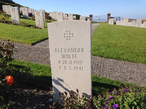 Portland Royal Navy Cemetery. German Graves