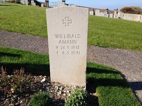 Portland Royal Navy Cemetery. German Graves