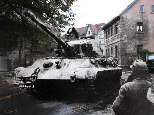 Now &amp; Then.. Ardennes Iconic Image Journey..