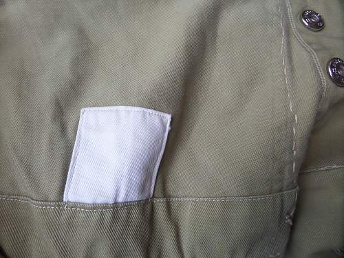 Sand coloured Dennison smock