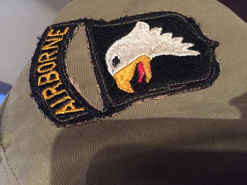 101st airborne type 3 patch m43 field jacket