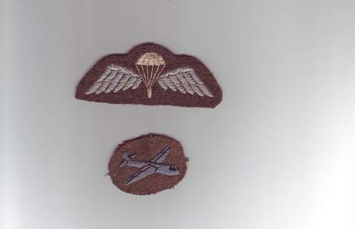 British WW2 airborne cloth insignia ?