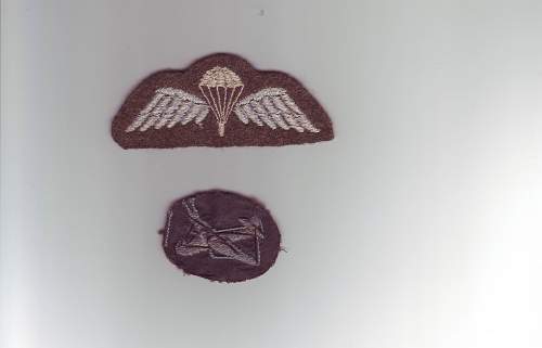 British WW2 airborne cloth insignia ?