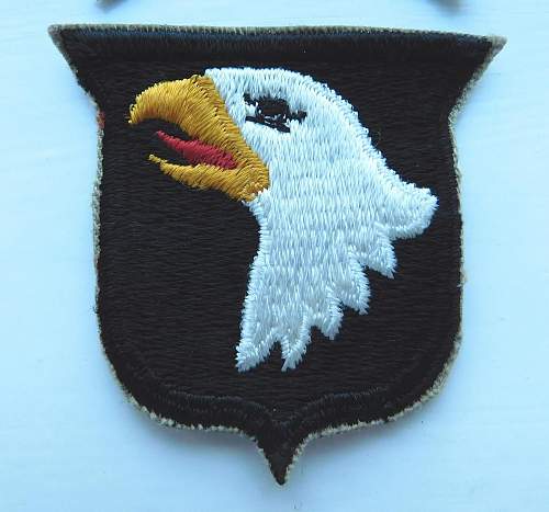 ww2 US 101st Airborne badge