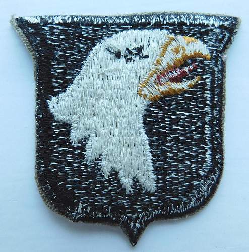 ww2 US 101st Airborne badge