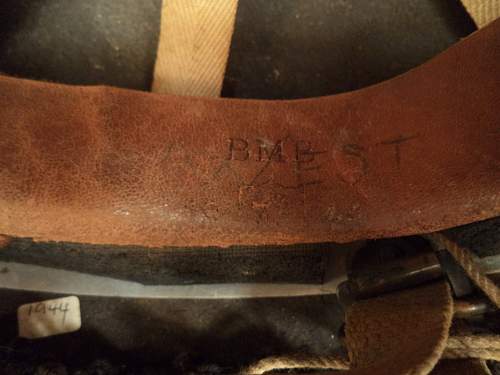 British WWII Airborne helmet