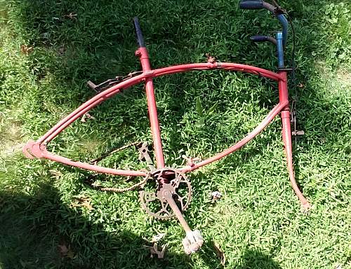 BSA WW II Airborne Paratrooper folding bike help