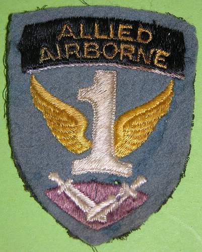 US Airborne patch