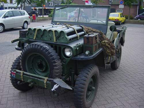 British airborne jeep